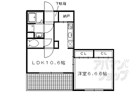 プレシャス御所南 303 ｜ 京都府京都市中京区間之町通竹屋町上る大津町（賃貸マンション1LDK・3階・43.87㎡） その2