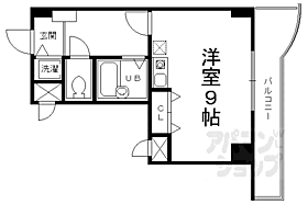 京都府京都市右京区西院東貝川町（賃貸マンション1K・4階・27.19㎡） その2