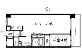 ベルエトフＹII 402 ｜ 京都府京都市下京区間之町通五条上ル朝妻町（賃貸マンション1LDK・4階・45.08㎡） その2