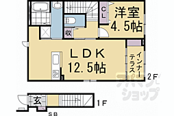 JR山陰本線 太秦駅 徒歩12分 2階/-
