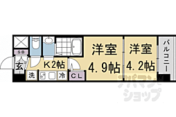 京都地下鉄東西線 二条駅 徒歩15分 2階/-