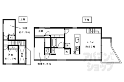 ウィステリア御池 1階3LDKの間取り