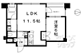リーガル京都烏丸通り9階10.6万円