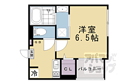 Ｔｅａ　Ｐａｖｉｌｉｏｎ 3階1Kの間取り