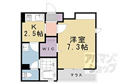 ベレオ大宮 1階1Kの間取り