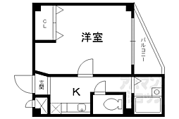 京都市営烏丸線 丸太町駅 徒歩15分 5階/-
