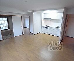 JR山陰本線 嵯峨嵐山駅 徒歩4分の賃貸マンション 5階2LDKのリビング/ダイニング