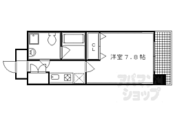 ａｎｙｔｉｍｅ 2階1Kの間取り