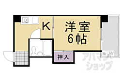 間取図画像 1K