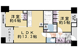 グランレジェイド京都河原町 4階/412