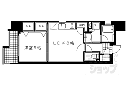 アーバントラベライフ京都清水五条別邸 1LDKの間取図画像