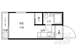京福電気鉄道北野線 北野白梅町駅 徒歩6分