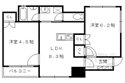 イーグルコートDS四条烏丸 9階
