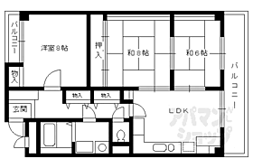 京都府京都市中京区二条通柳馬場東入ル晴明町（賃貸マンション3LDK・5階・85.00㎡） その2