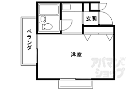 ピノハウス 205 ｜ 京都府京都市中京区西ノ京原町（賃貸アパート1K・2階・18.00㎡） その2