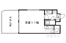 アスカ聚楽 602 ｜ 京都府京都市中京区聚楽廻松下町（賃貸マンション1K・6階・25.00㎡） その2