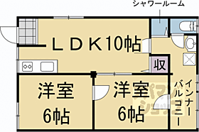 コジィ・ハイツ 302 ｜ 京都府京都市右京区梅津林口町（賃貸アパート2LDK・3階・46.60㎡） その2