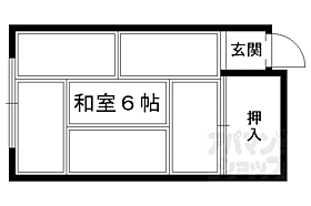 京都府京都市北区平野宮北町（賃貸マンション1R・4階・12.15㎡） その2