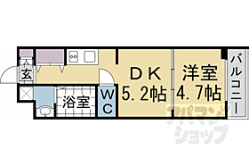 ファステート京都西ＫＩＷＡＭＩ 106 ｜ 京都府京都市右京区西京極橋詰町（賃貸マンション1DK・1階・30.06㎡） その2