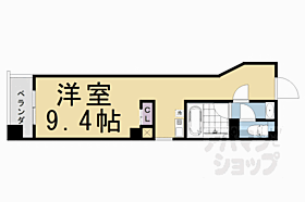 京都府京都市中京区朝倉町（賃貸マンション1K・3階・31.91㎡） その2