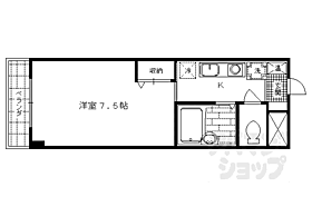 ハイツ山ノ内 105 ｜ 京都府京都市右京区山ノ内宮前町（賃貸マンション1K・1階・21.00㎡） その2