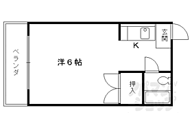 グランビュー太秦 4-C ｜ 京都府京都市右京区太秦中筋町（賃貸マンション1K・4階・17.21㎡） その2