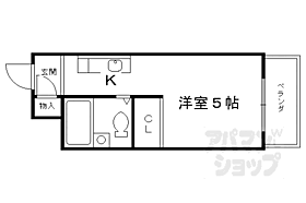 メゾン・ド・パルファン 110 ｜ 京都府京都市右京区西院西高田町（賃貸マンション1K・1階・12.63㎡） その2