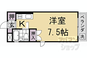 ツインヒル館 202 ｜ 京都府京都市右京区花園宮ノ上町（賃貸アパート1K・2階・23.20㎡） その2