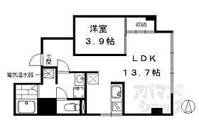 京都府京都市下京区七条御所ノ内北町（賃貸マンション1LDK・5階・43.47㎡） その2