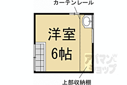 光徳庵 1階ワンルームの間取り