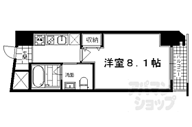 京都府京都市下京区岩上通高辻下る吉文字町（賃貸マンション1K・11階・26.92㎡） その2