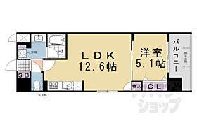 京都府京都市中京区三条通堀川東入橋東詰町（賃貸マンション1LDK・5階・41.00㎡） その2