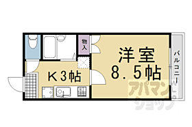 京都府京都市下京区高辻通油小路西入ル西高辻町（賃貸マンション1K・2階・24.32㎡） その2