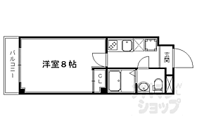 京都府京都市中京区壬生坊城町（賃貸マンション1K・4階・23.94㎡） その2