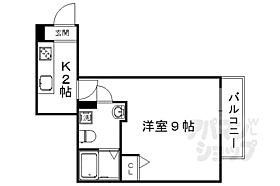 グランドーリア西院 5-D ｜ 京都府京都市右京区西院乾町（賃貸マンション1K・5階・24.12㎡） その2