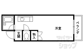 サンピア宇多野 203 ｜ 京都府京都市右京区太秦三尾町（賃貸マンション1K・2階・18.00㎡） その2