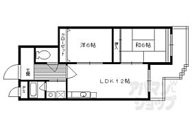 京都府京都市西京区樫原硲町（賃貸マンション2LDK・3階・52.30㎡） その2