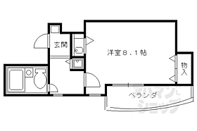 ヴィライカイ 302 ｜ 京都府京都市右京区太秦安井辻ノ内町（賃貸マンション1K・3階・20.95㎡） その2