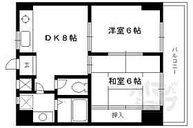 京都府京都市下京区油小路通綾小路下ル風早町（賃貸マンション2LDK・3階・45.11㎡） その2