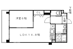 5Ｓ京都五条 602 ｜ 京都府京都市右京区西京極東大丸町（賃貸マンション1LDK・6階・45.13㎡） その2