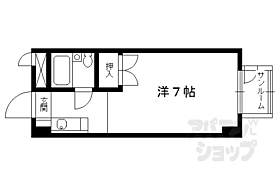 京都府京都市北区北野下白梅町（賃貸マンション1K・5階・18.00㎡） その2