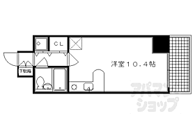 京都府京都市下京区寺町通五条上ル西橋詰町（賃貸マンション1R・3階・25.28㎡） その2