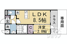 京都府京都市南区東九条北松ノ木町（賃貸マンション1LDK・1階・28.88㎡） その2