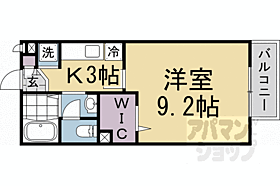 京都府京都市西京区樫原六反田（賃貸アパート1K・2階・30.27㎡） その2