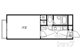 京都府京都市西京区嵐山森ノ前町（賃貸アパート1K・2階・19.87㎡） その2