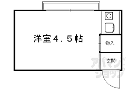 長谷川ハイツ 309 ｜ 京都府京都市右京区西院久田町（賃貸マンション1K・3階・10.75㎡） その2