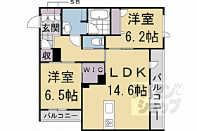 京都府京都市下京区木津屋橋通堀川西入木津屋町（賃貸マンション2LDK・2階・66.51㎡） その2