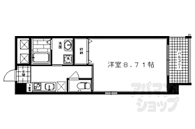 京都府京都市下京区高倉通四条下ル高材木町（賃貸マンション1K・5階・28.66㎡） その2