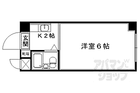 ＮＲハイツ 303 ｜ 京都府京都市右京区嵯峨柳田町（賃貸マンション1K・3階・14.98㎡） その2