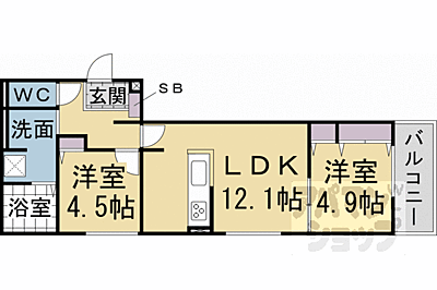 間取り：間取